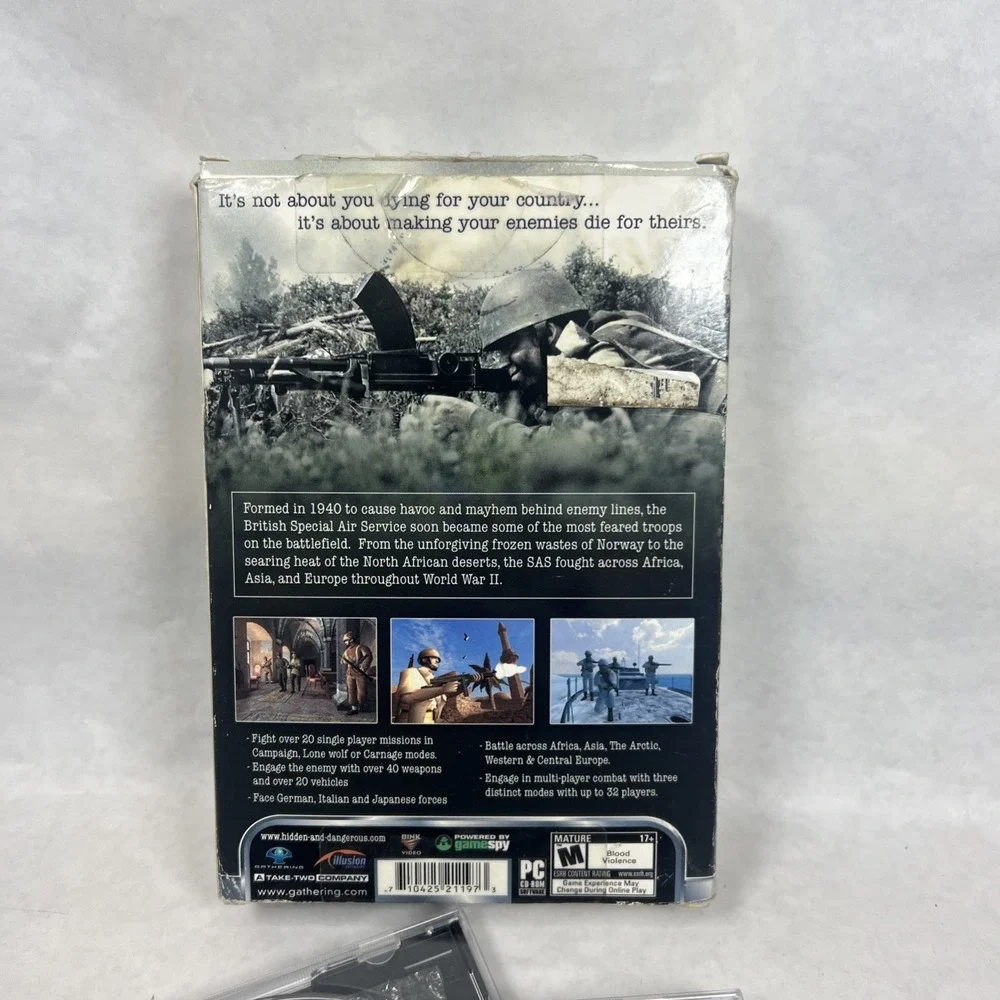 Hidden & Dangerous 2 (PC) Pre-Owned -‎ Very Good
